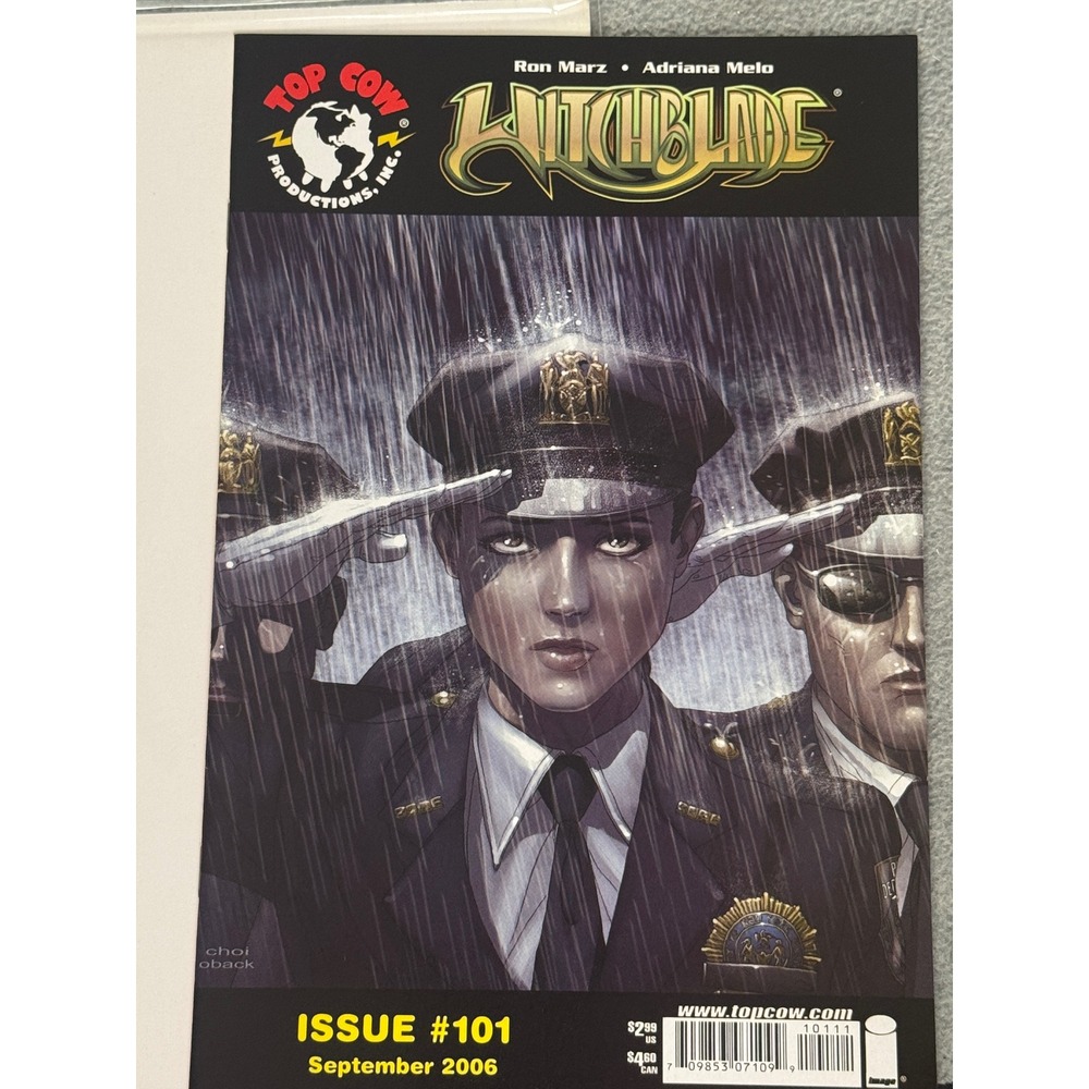 Witchblade 101 September 2006 Top Cow Image Comics Ron Marz Adriana Melo Cover A